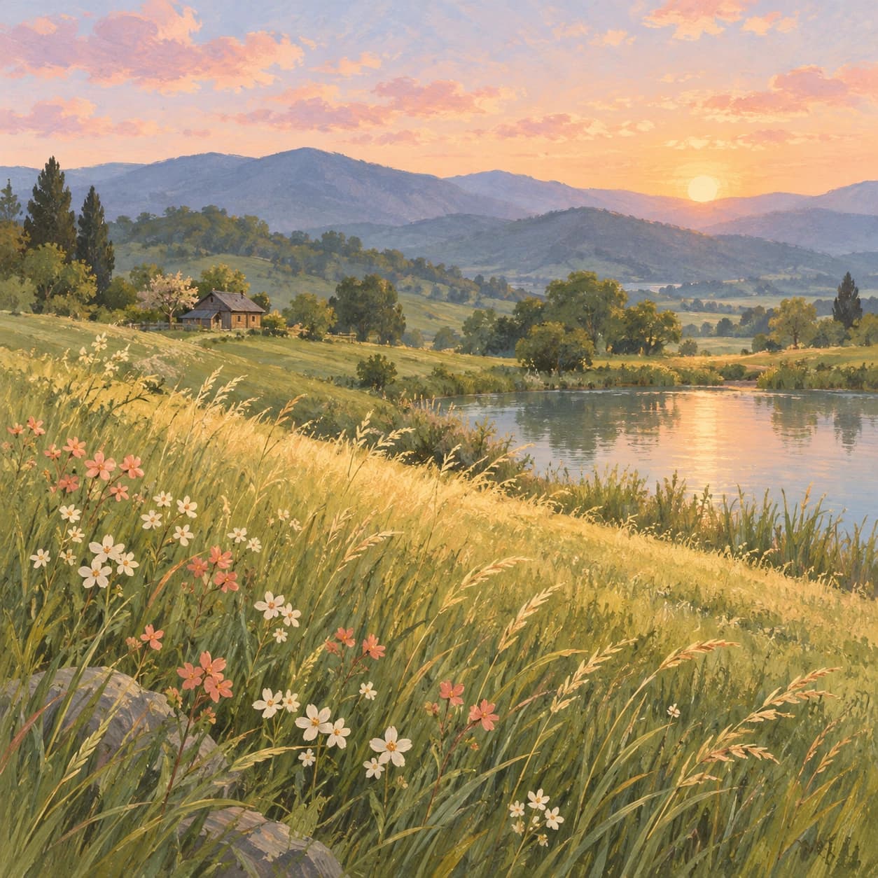 Portada de Lofi japonés para una pausa al atardecer