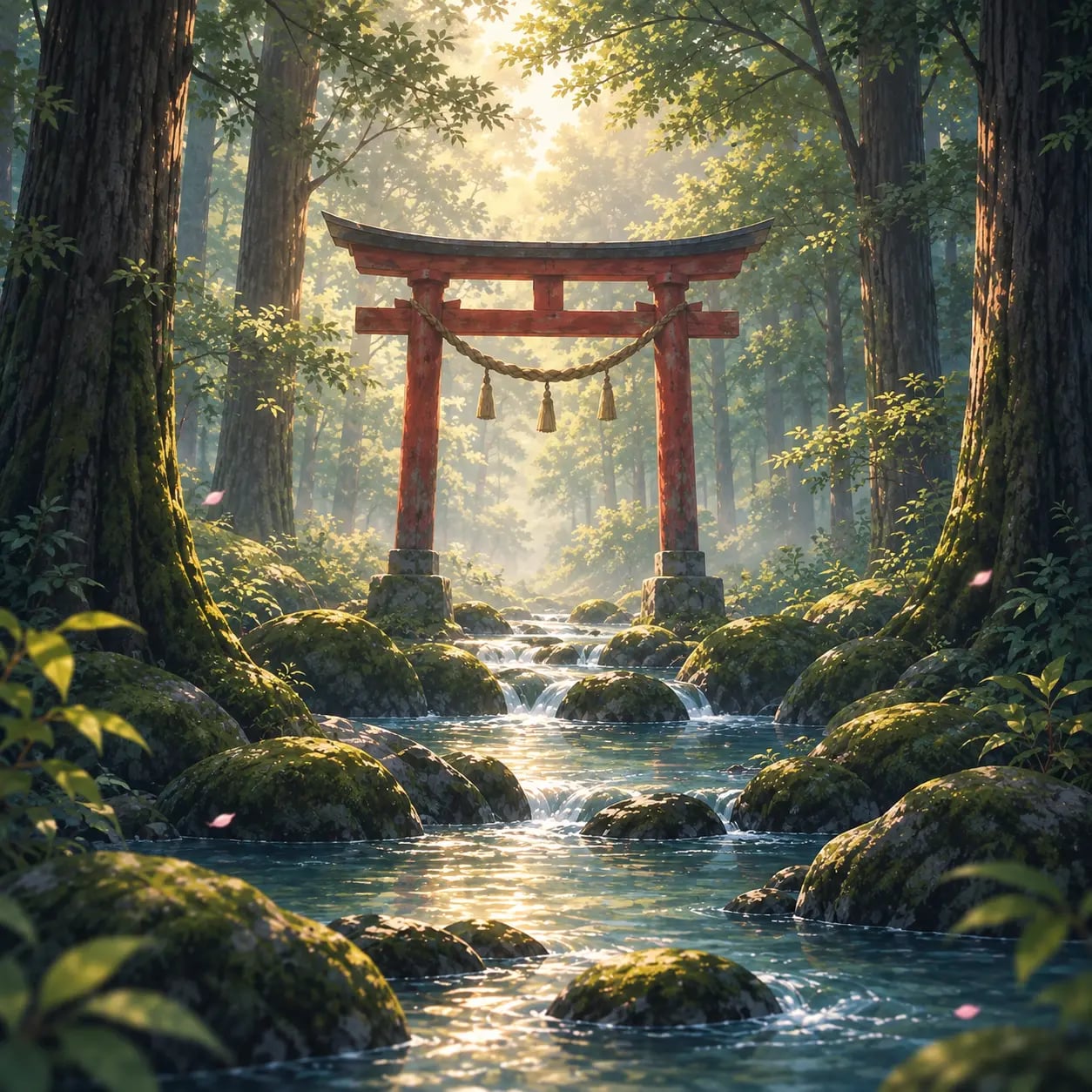 Bosque secreto japonés