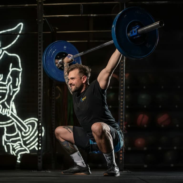 Portada de Música para entrenar · fuerza y determinación