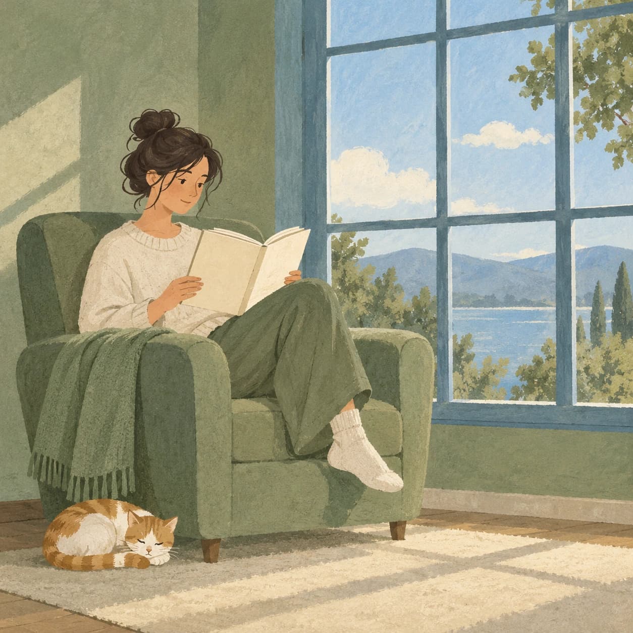 Lofi para leer · instrumental 的封面