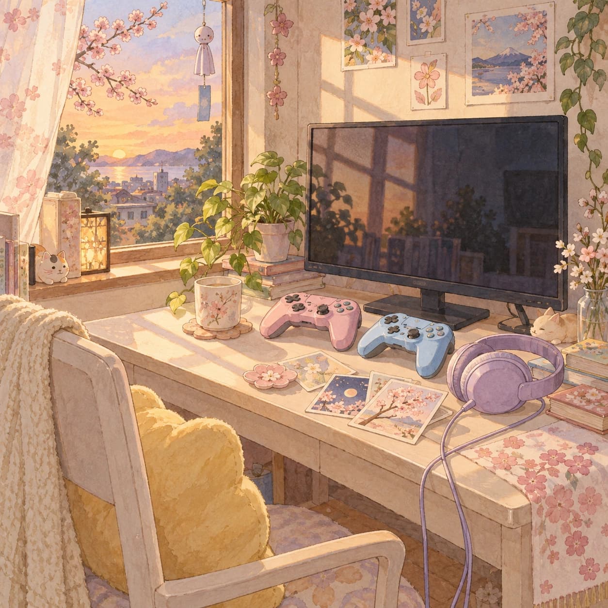 Portada de Para compartir tus gustos otaku · Waifu Kawaii